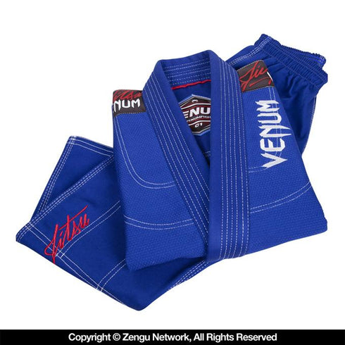 Venum-Challenger 2.0 Children's Blue-Jiu Jitsu Gi-4